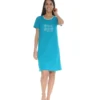 CHEMISE DE NUIT BLEU MADELINE