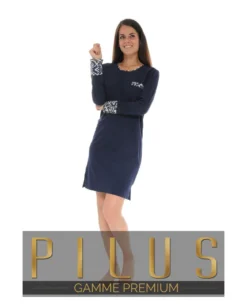 CHEMISE DE NUIT BLEU TELIA