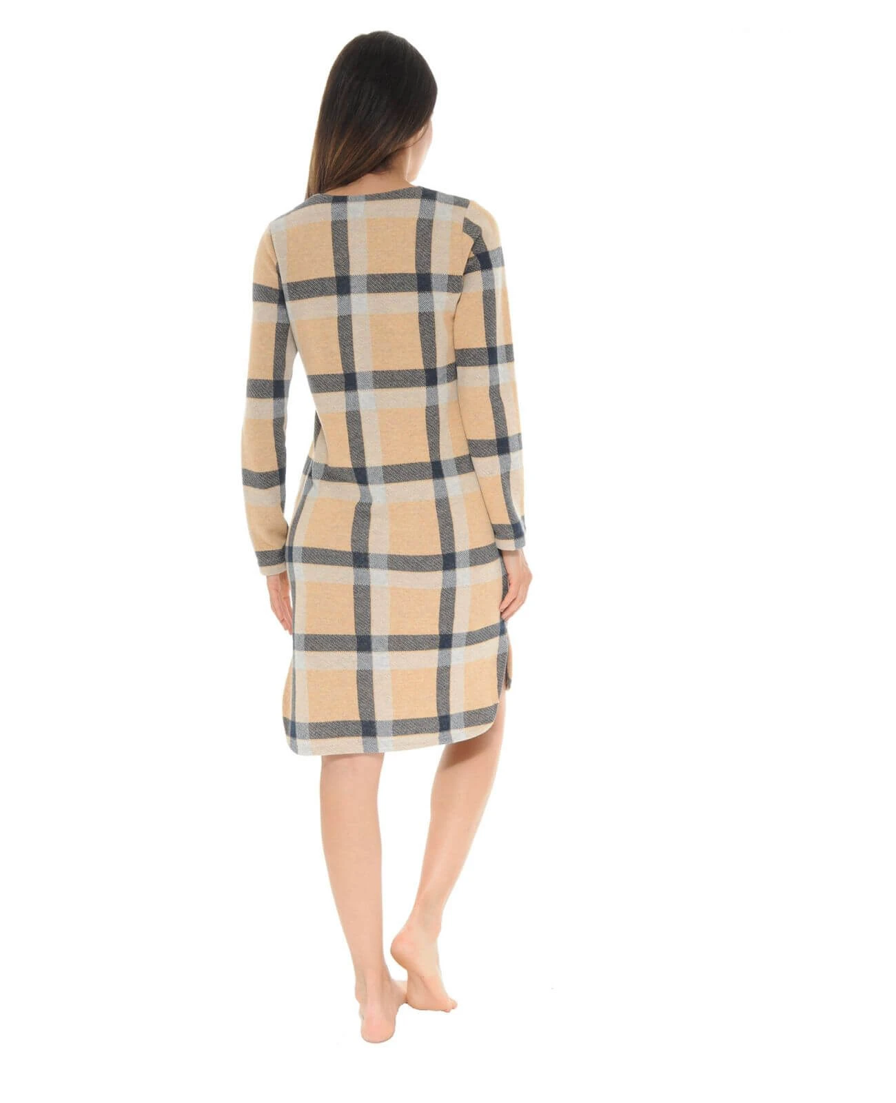 CHEMISE DE NUIT BEIGE THEA 2 CHEMISE DE NUIT BEIGE THEA – Image 2