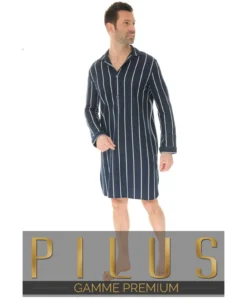 CHEMISE DE NUIT BLEU ULRICH