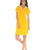 CHEMISE DE NUIT JAUNE VIANELLE