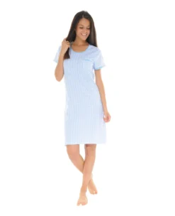 CHEMISE DE NUIT BLEU VIANELLE