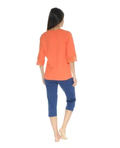 HAUT ORANGE MANUELA -Boutique pour femmes haut manuela 2