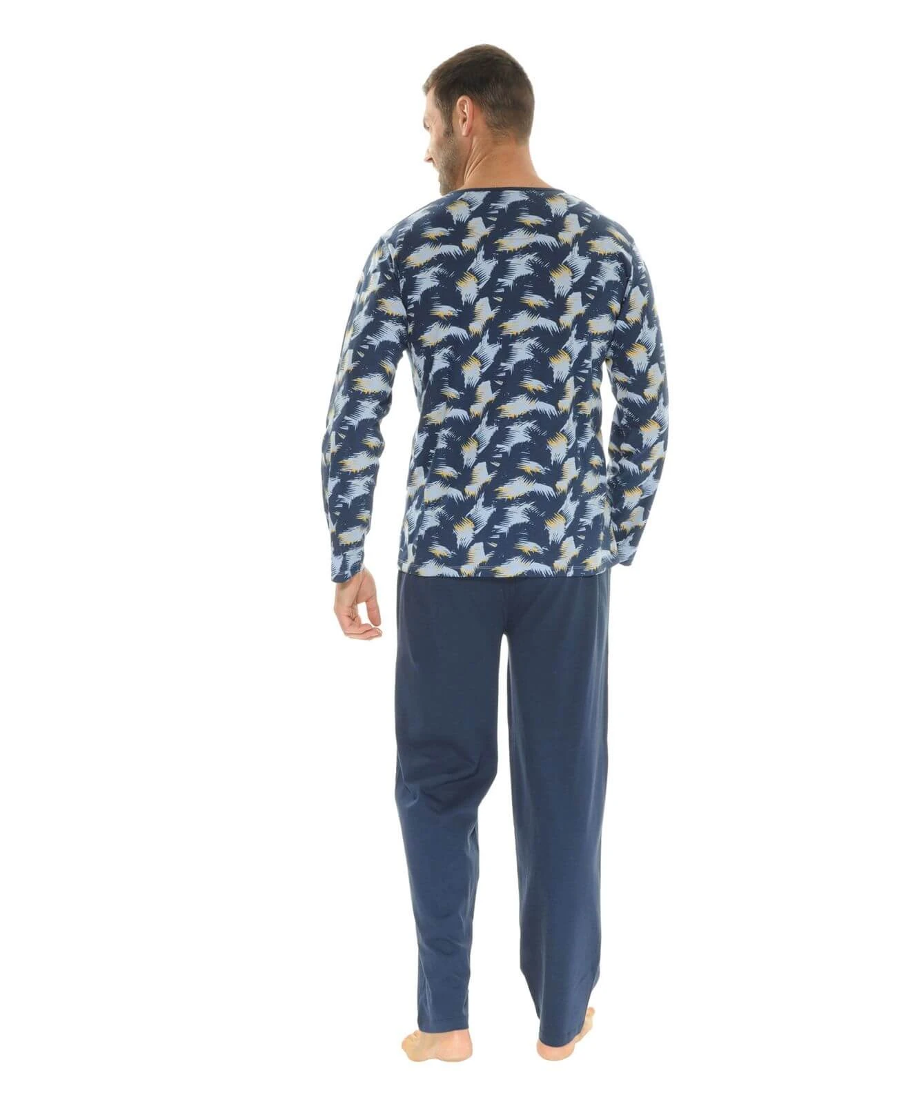 PYJAMA LONG BLEU NIL 2 PYJAMA LONG BLEU NIL – Image 2