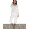 PYJAMA COURT BLANC ORLEANE