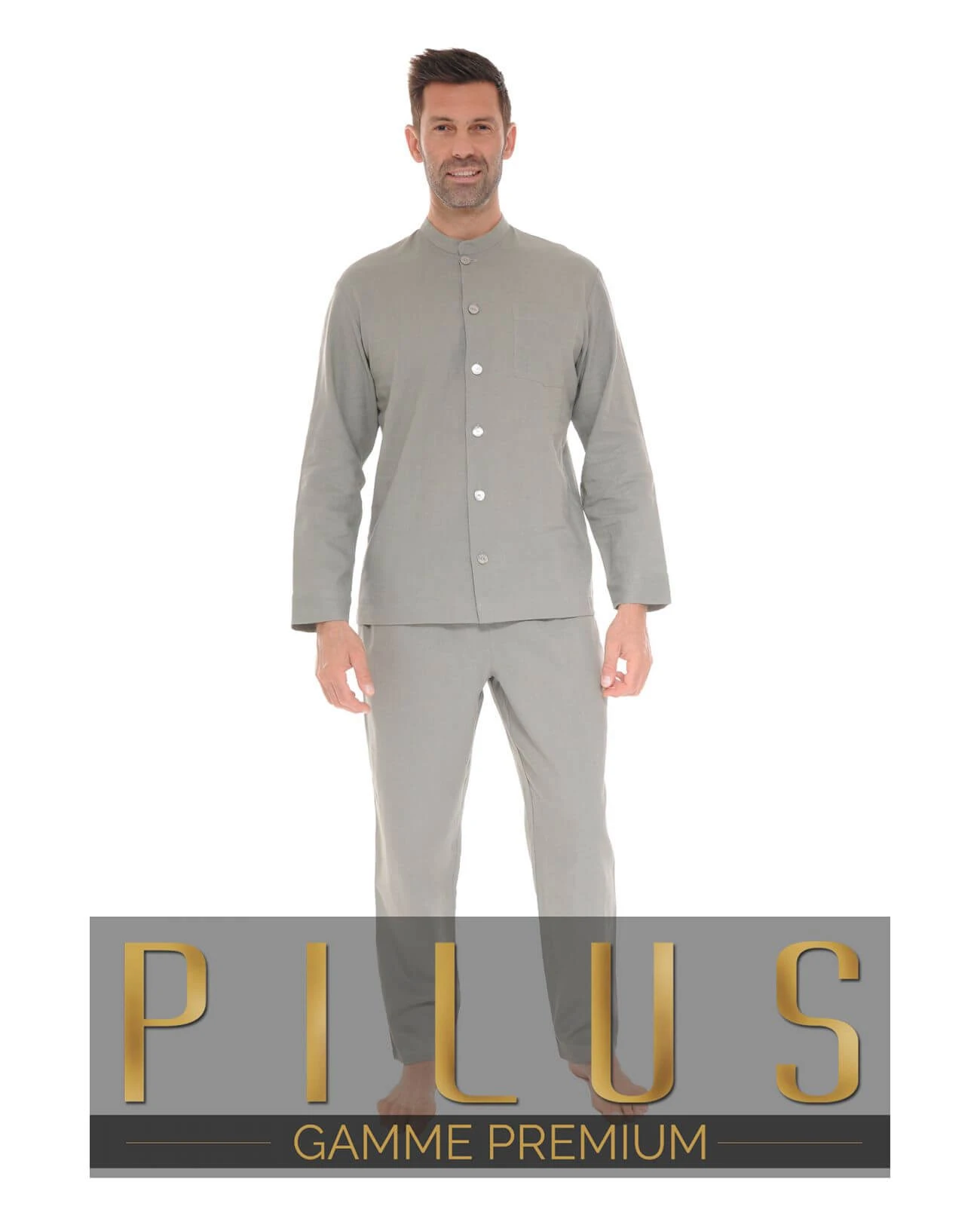 PYJAMA LONG VERT XANIEL 1 PYJAMA LONG VERT XANIEL