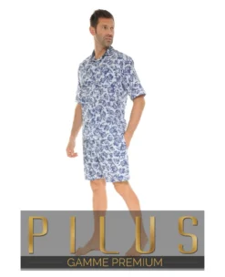 PYJAMA TAILLEUR BLEU XAVI