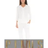 PYJAMA BOUTONNE BLANC YACINTHE