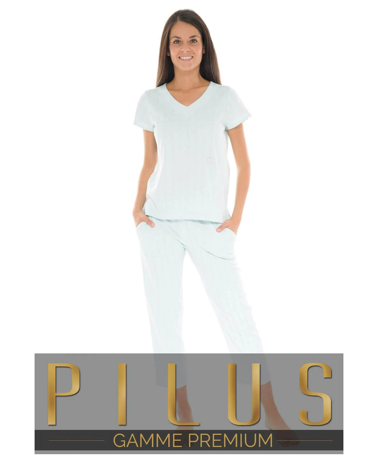 PYJAMA LONG VERT YOLITA 1 PYJAMA LONG VERT YOLITA