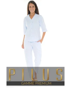 PYJAMA LONG BLEU YSABEL