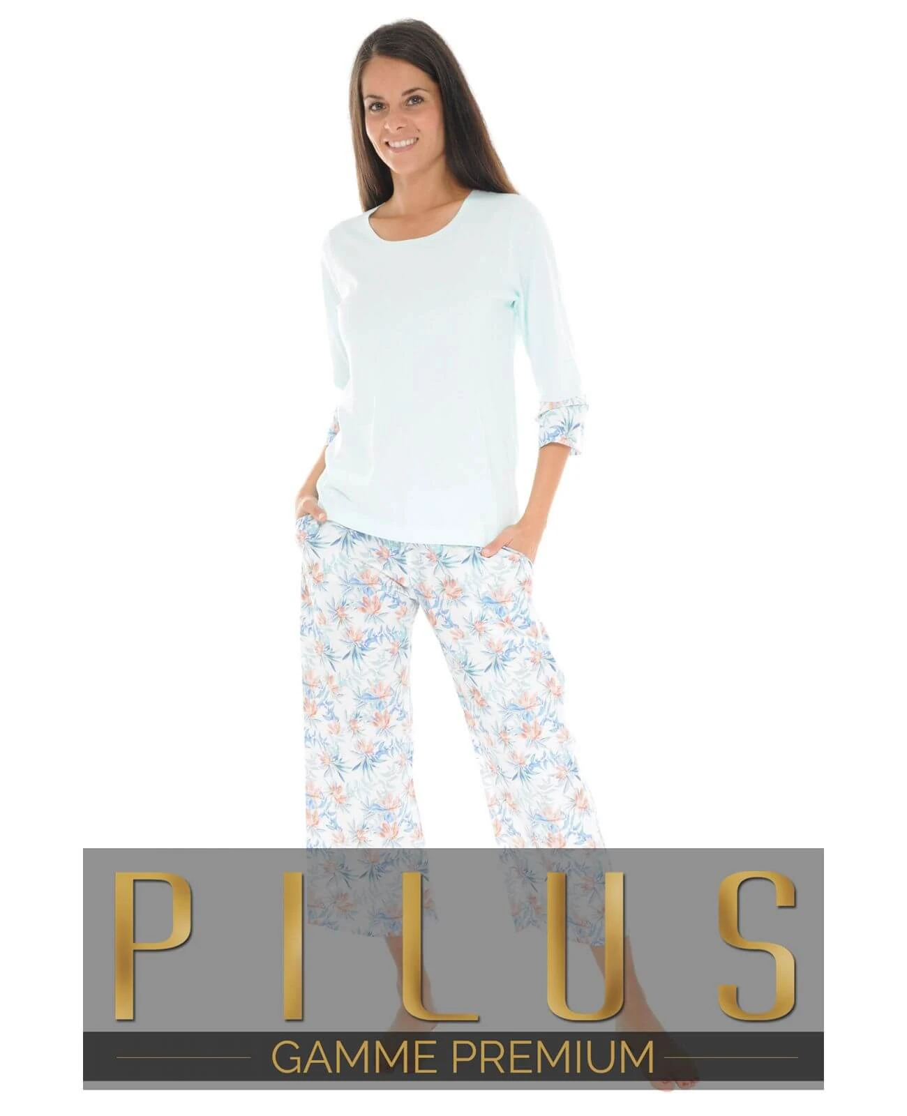 PYJAMA COURT VERT YSEA 1 PYJAMA COURT VERT YSEA