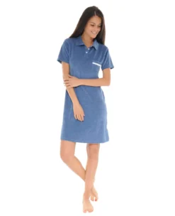 ROBE D'ETE BLEU VAHINE