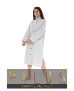 ROBE DE CHAMBRE GRIS TINAEL