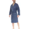 ROBE DE CHAMBRE BLEU WALBERT