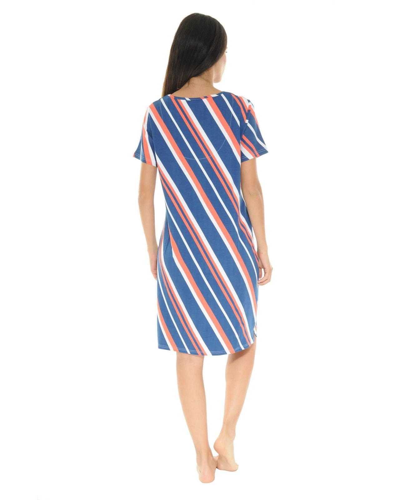 ROBE D'ETE LONGUE BLEU MAIA- 2 ROBE D'ETE LONGUE BLEU MAIA- – Image 2